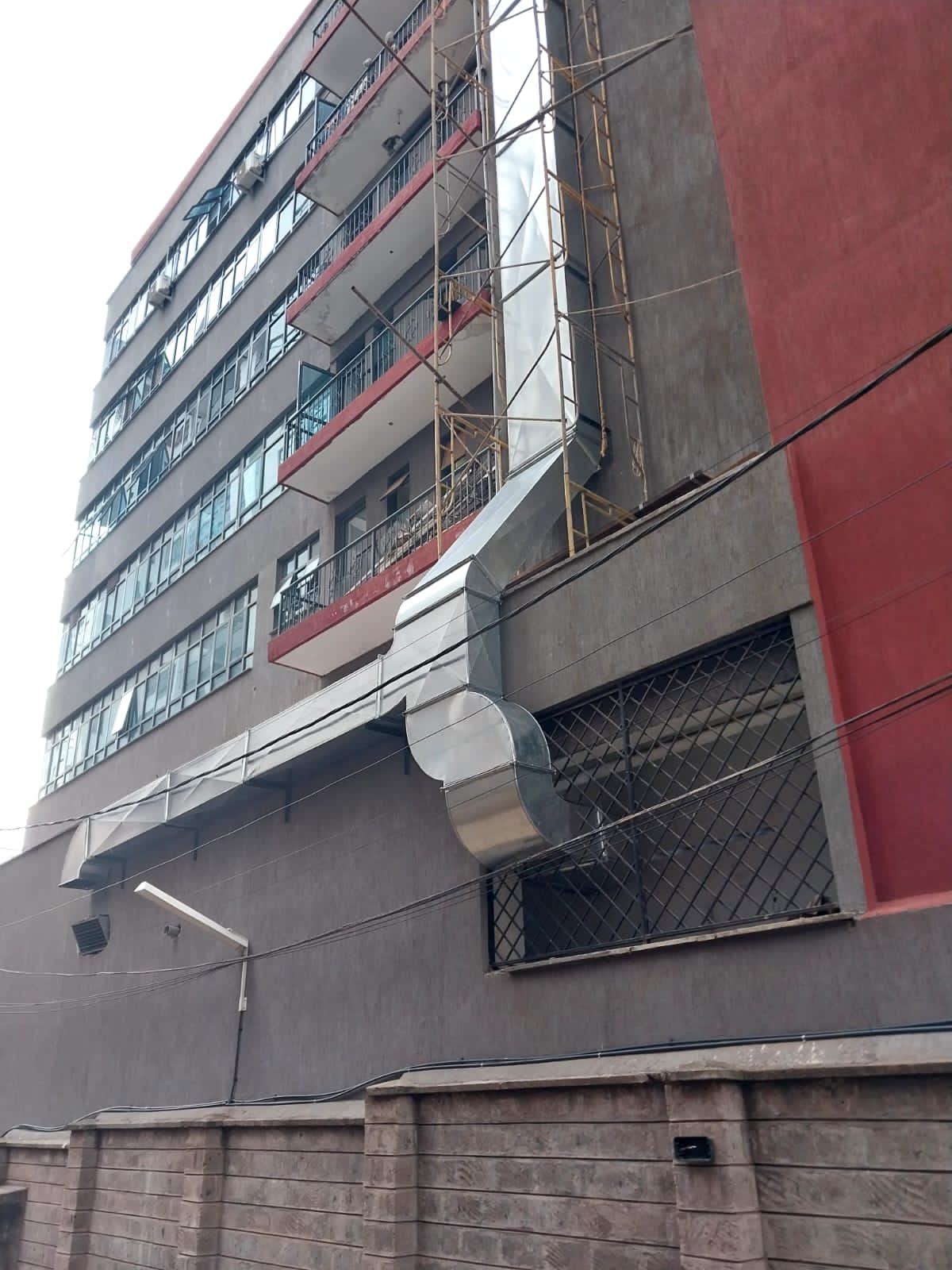 Kitchen Hood Exhaust Ducting — Nairobi